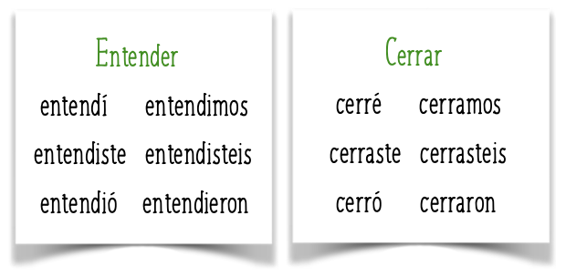 entender, cerrar
